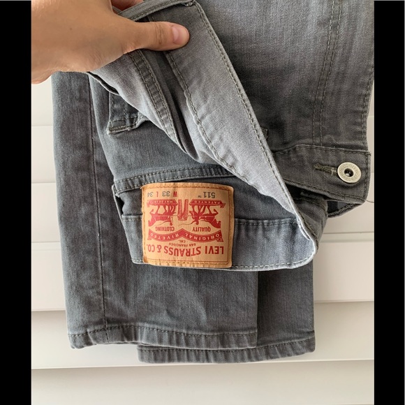 Levi's Other - LEVIS 511- size 33/34 - grey wash